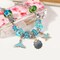 30pcs Assorted Gold Plated Enamel Ocean Starfish Conch Shell Charm Pendant for DIY Jewelry Making Necklace Bracelet Earring DIY Jewelry Accessories Charms (M156)